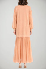 So allure Abito Donna con inserto in tulle