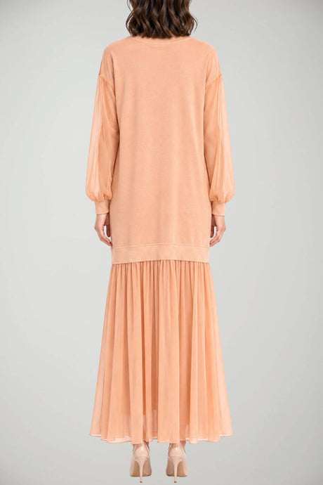 So allure Abito Donna con inserto in tulle