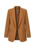 Solotre Giacca Donna Monopetto in Crepe