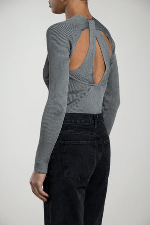 Solotre Maglia Donna a costine