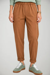 Solotre Pantaloni Donna Vita Elastica