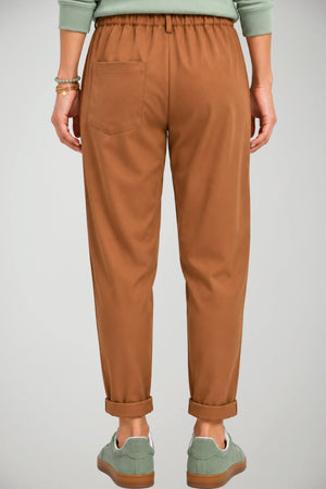 Solotre Pantaloni Donna Vita Elastica