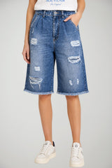 Souvenir Bermuda Donna in denim