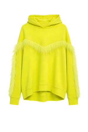 Souvenir Felpa Donna con Piume