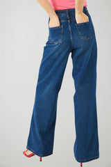 Souvenir Jeans Donna Cinque Tasche a Palazzo