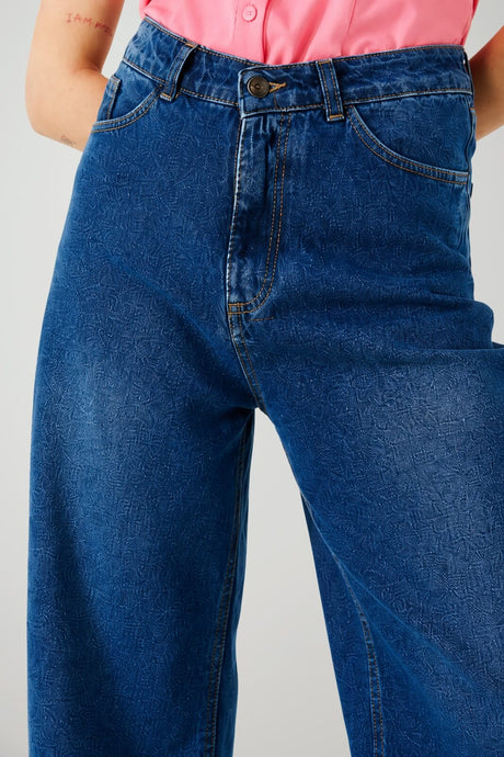 Souvenir Jeans Donna Cinque Tasche a Palazzo