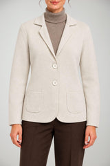 Souvenir Blazer Donna monopetto in maglia