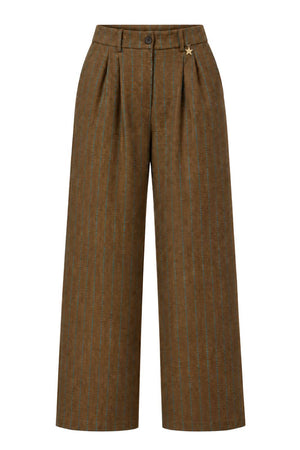 Souvenir Pantaloni Donna rigato con pences