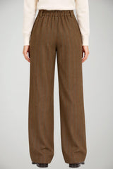Souvenir Pantaloni Donna rigato con pences