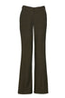 Pantaloni donna flare in fantasia sale e pepe fronte
