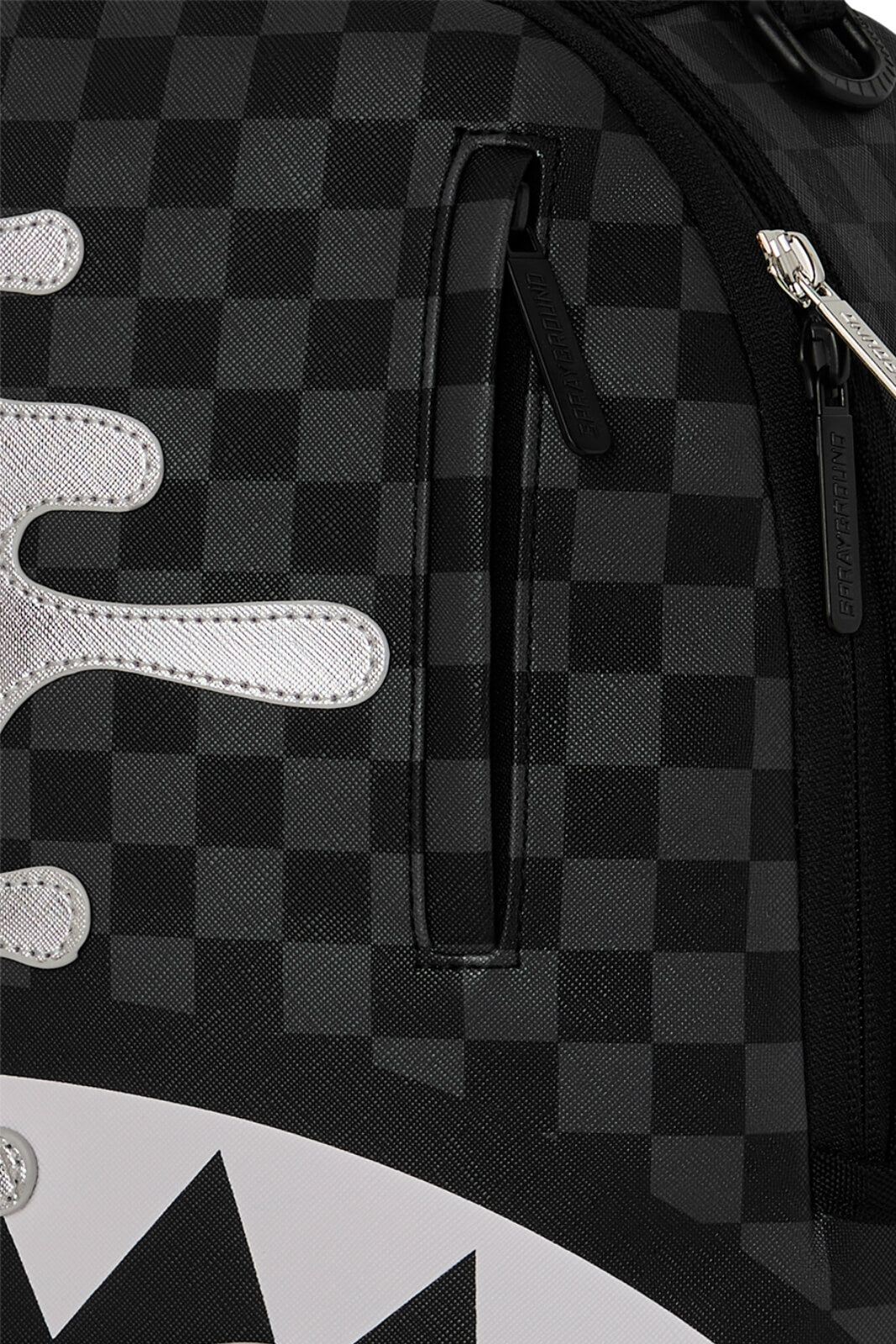 Sprayground Zaino Silver Side Drip Backpack