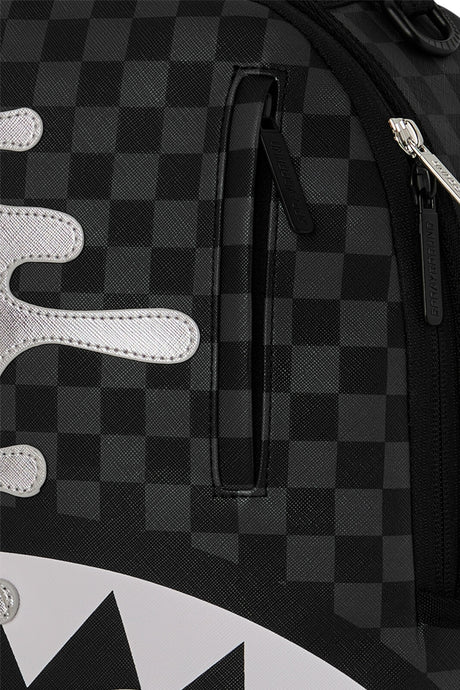 Sprayground Zaino Silver Side Drip Backpack