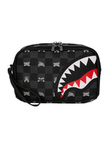 Sprayground Beauty Case Gray Peeking Check
