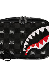 Sprayground Beauty Case Gray Peeking Check