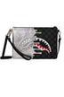Sprayground Pochette Silver Side Drip Crossover Clutch