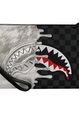 Sprayground Pochette Silver Side Drip Crossover Clutch