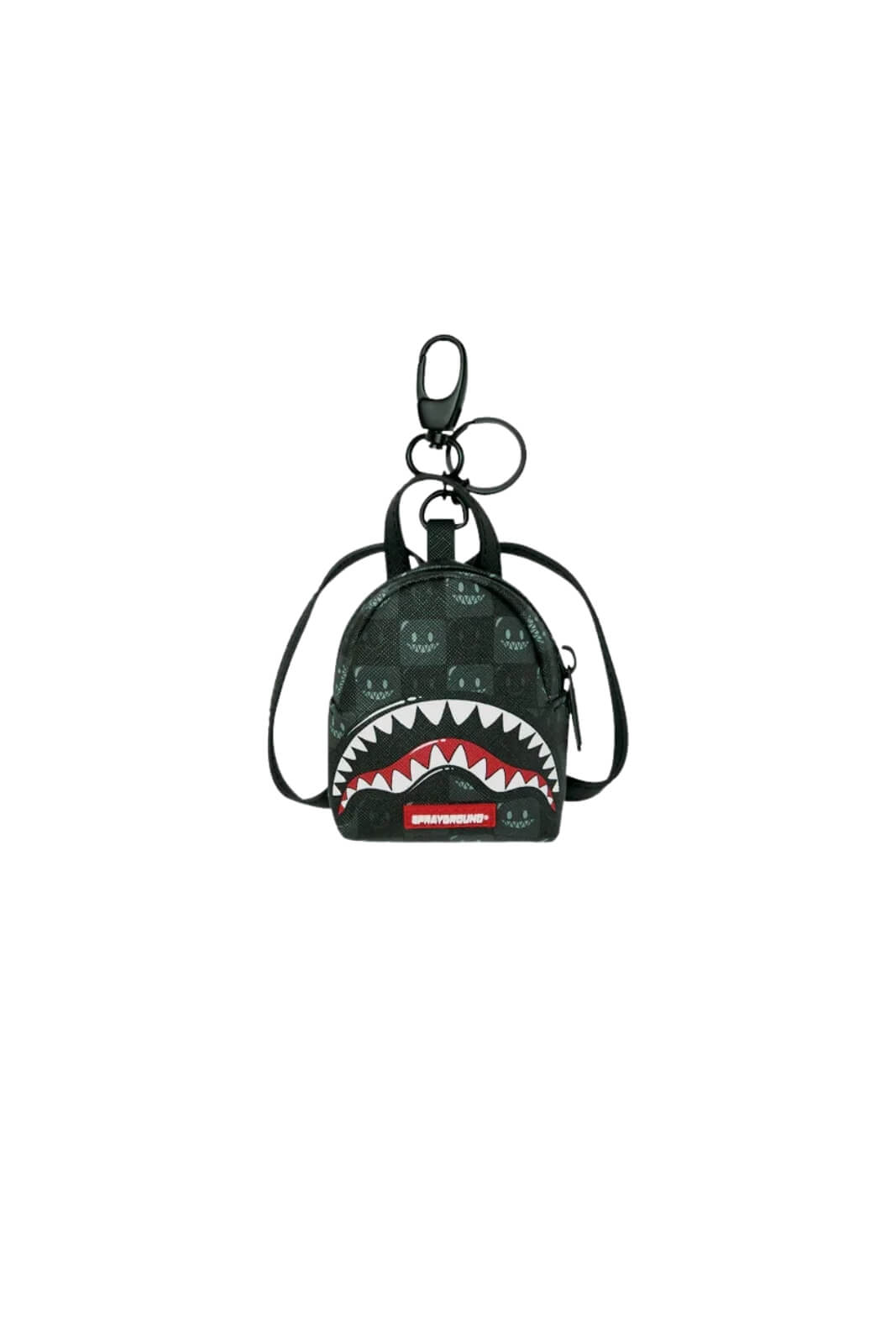 Sprayground Portachiavi Bubbly Black Check