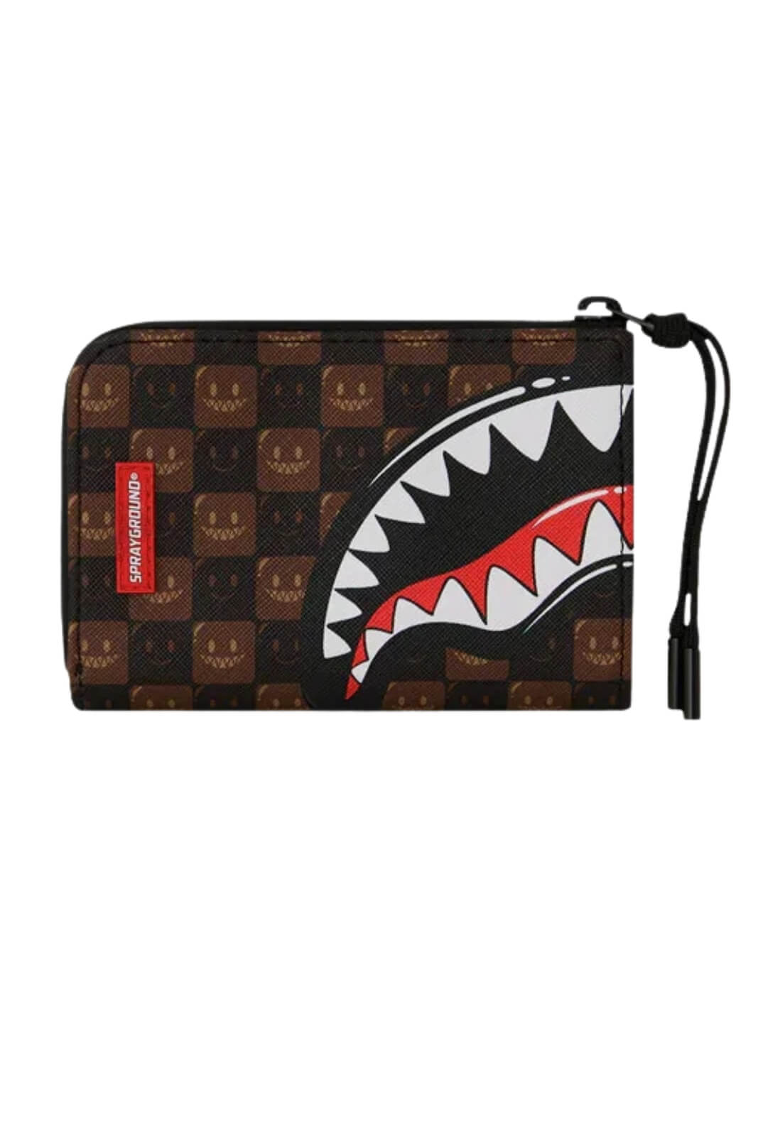 Sprayground Portafoglio Bubble Brown Check