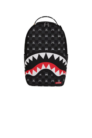 Sprayground Zaino Gray Peeking Check Backpack