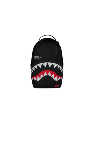 Sprayground Zaino Shark Black Embroidered