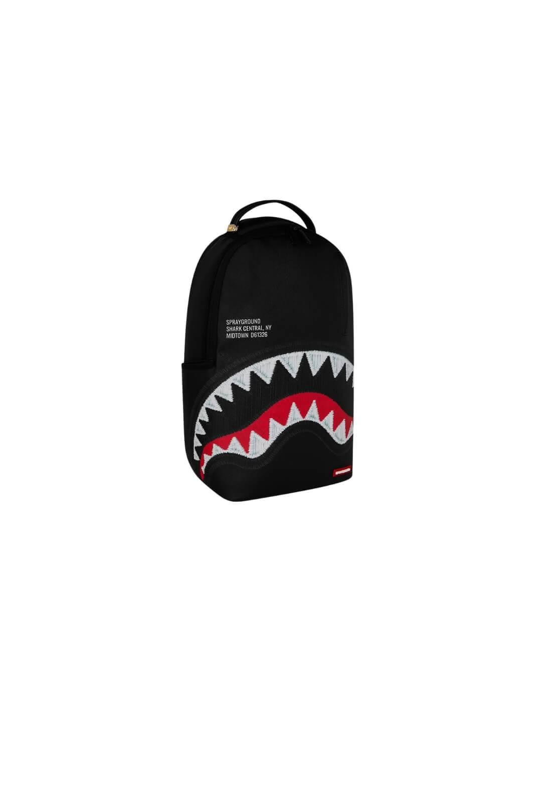Sprayground Zaino Shark Black Embroidered