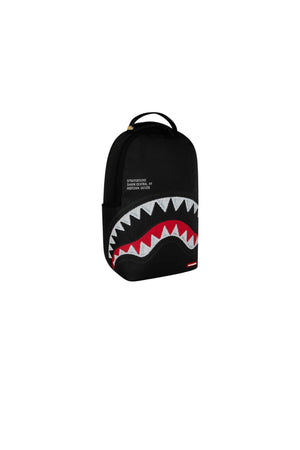 Sprayground Zaino Shark Black Embroidered
