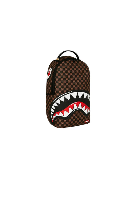Sprayground Zaino Sharks Brown Check