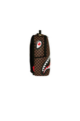 Sprayground Zaino Sharks Brown Check