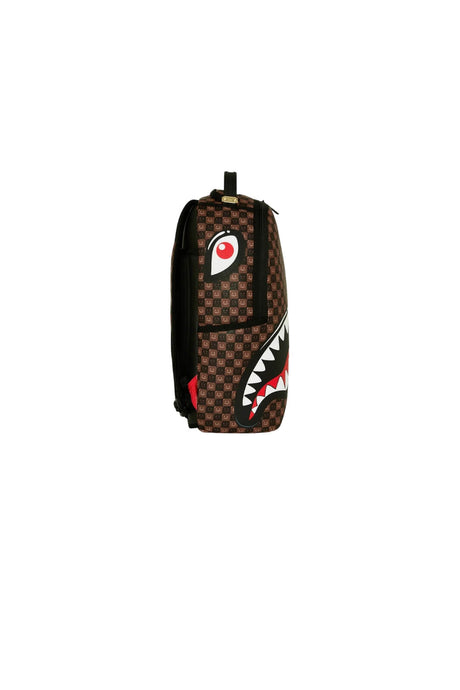 Sprayground Zaino Sharks Brown Check