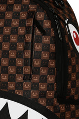 Sprayground Zaino Sharks Brown Check