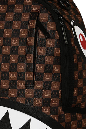Sprayground Zaino Sharks Brown Check