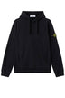 Stone Island Men's Brushed Organic Cotton Fleece Hoodie