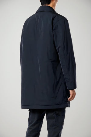 Giaccone da uomo Stone Island in tessuto tecnico retro