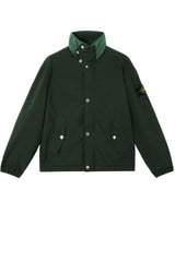 Giubbino uomo Stone Island con  collo alto e tasche a patta fronte