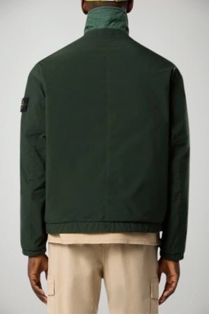 Giubbino uomo Stone Island con  collo alto e tasche a patta retro