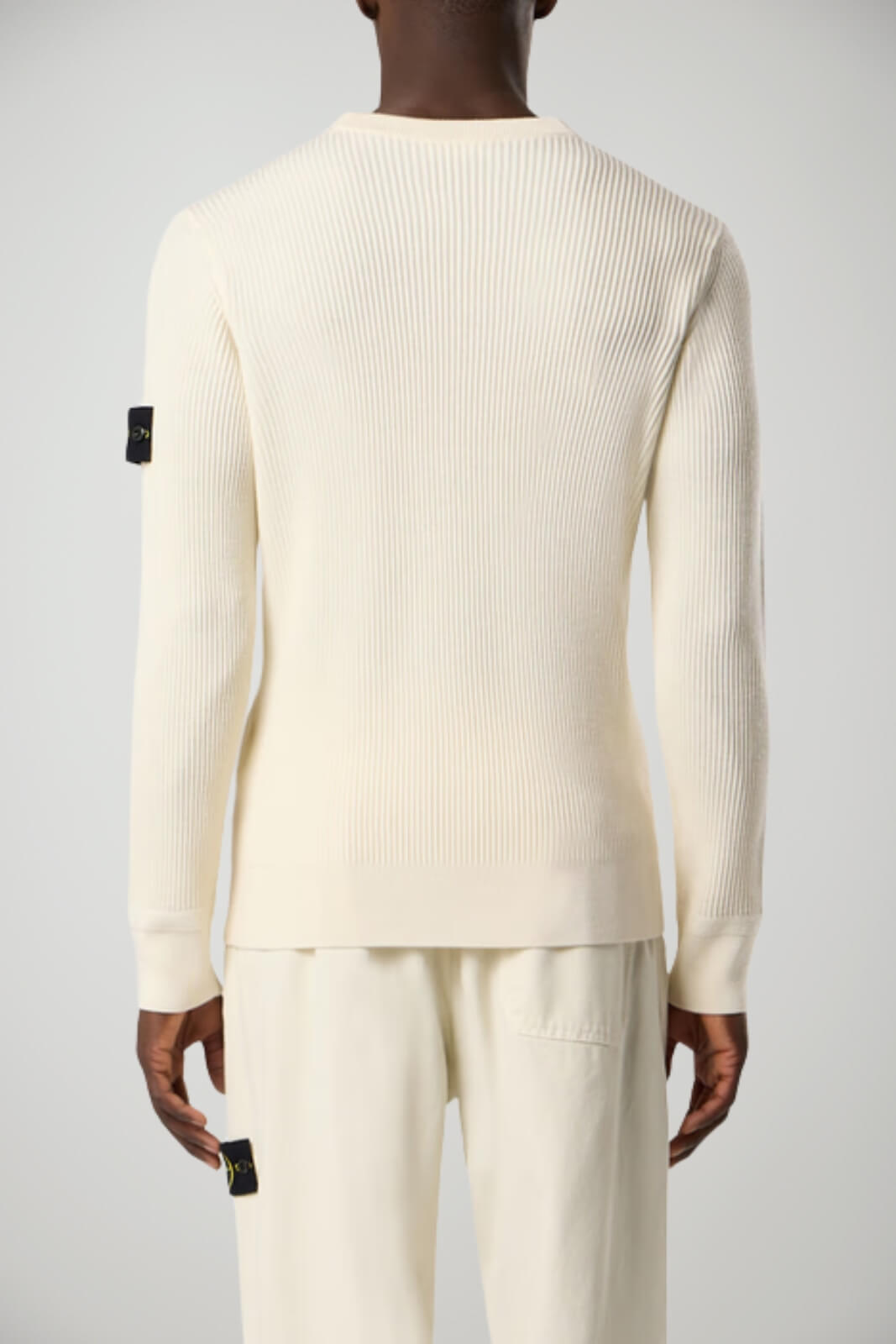 Stone Island men's FULL RIB RWS WOOL sweater