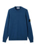 Suéter de punto recto de lana de cordero para hombre de Stone Island