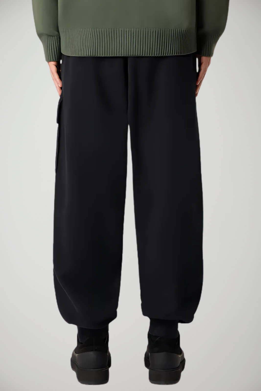 Pantaloni in felpa da uomo Stone Island con coulisse e logo patch retro