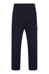 Pantaloni da uomo Stone Island vestibilità loose con logo fronte