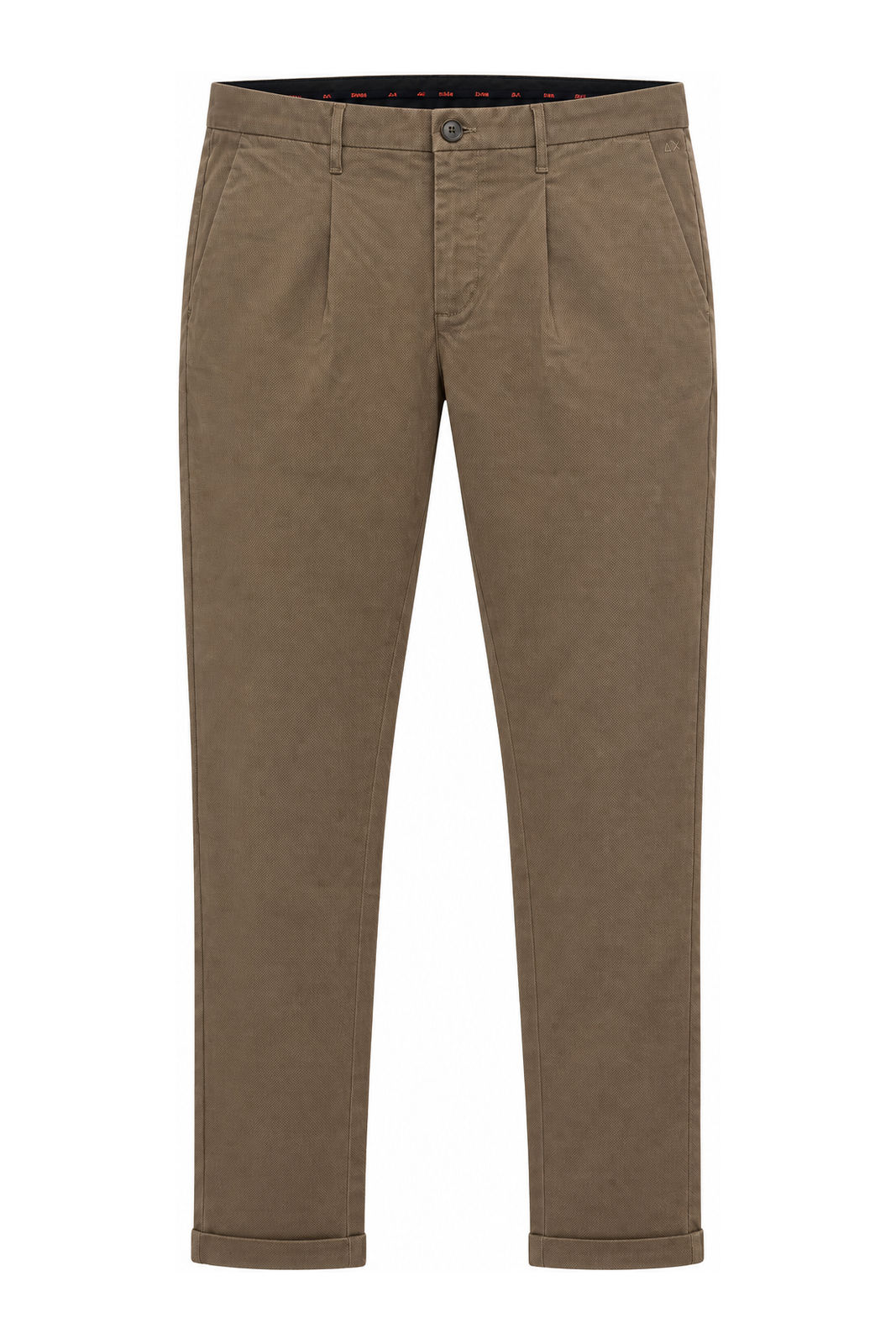 Sun 68 Pantaloni Uomo in micropattern con pences