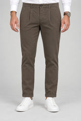Sun 68 Pantaloni Uomo in micropattern con pences