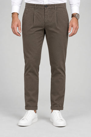 Sun 68 Pantaloni Uomo in micropattern con pences