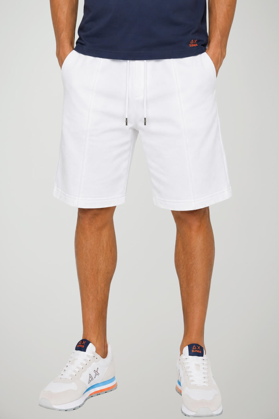 Sun68 Bermuda Uomo Garzati con Coulisse