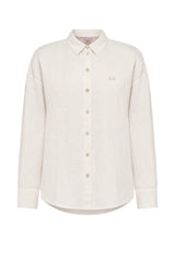 Sun68 Camicia Donna in Piquet