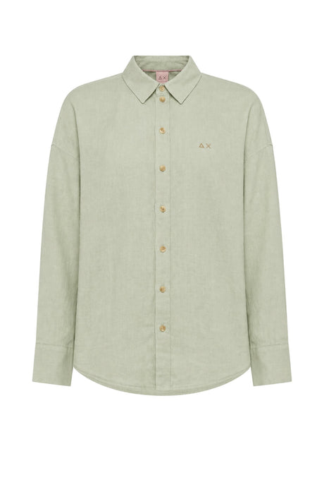 Sun68 Camicia Donna in Piquet