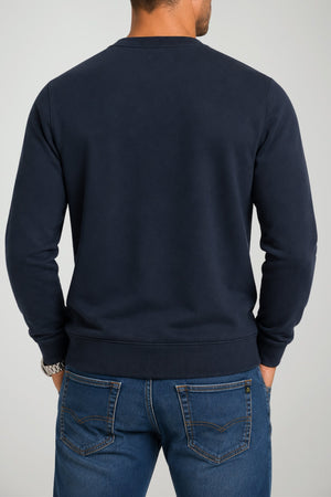 Sun68 Felpa Uomo in Misto Cotone Peanuts On Chest