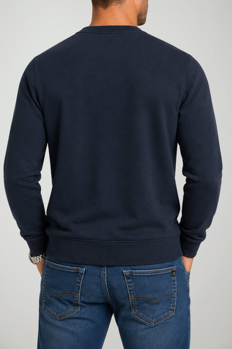 Sun68 Felpa Uomo in Misto Cotone Peanuts On Chest