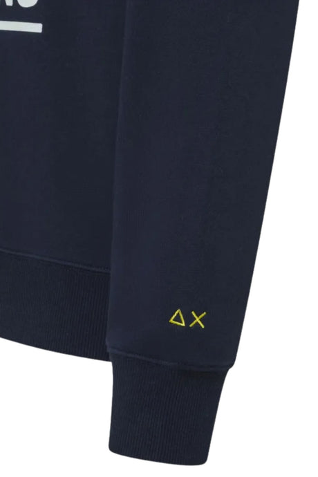 Sun68 Felpa Uomo in Misto Cotone Peanuts On Chest