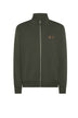 Sun68 Felpa Uomo con Zip in Misto Cotone