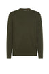 Sun68 Maglia Uomo Punto Riso in Misto Lana Merino e Cotone